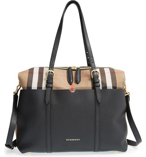 Burberry Mason House Check Diaper Bag 